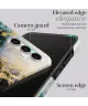 MIO MagSafe / Qi2 Samsung Galaxy S25 Ultra Hoesje Hard Shell Cover Green Marble