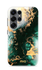 MIO MagSafe / Qi2 Samsung Galaxy S25 Ultra Hoesje Back Cover Green Marble