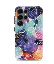 MIO MagSafe / Qi2 Samsung Galaxy S25 Ultra Hoesje Back Cover Flowers afbeelding