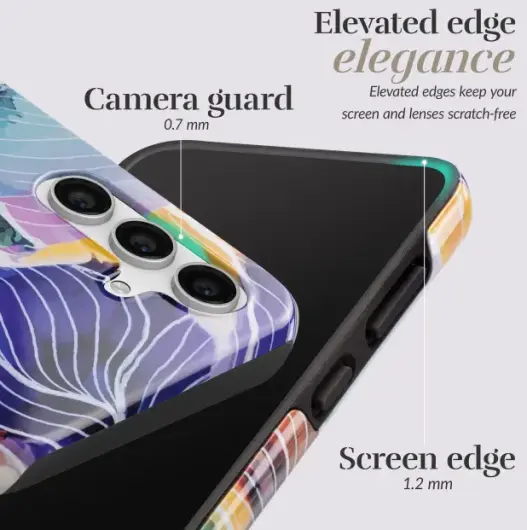 MIO MagSafe / Qi2 Samsung Galaxy S25 Ultra Hoesje Back Cover Flowers afbeelding 5