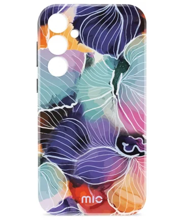 MIO MagSafe / Qi2 Samsung Galaxy S25 Plus Hoesje Hard Shell Cover Flowers Hoesjes