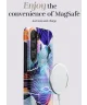 MIO MagSafe / Qi2 Samsung Galaxy S25 Plus Hoesje Hard Shell Cover Flowers