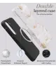 MIO MagSafe / Qi2 Samsung Galaxy S25 Ultra Hoesje Hard Shell Cover White Roses