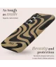 MIO MagSafe / Qi2 Samsung Galaxy S25 Hoesje Hard Shell Back Cover Swirl