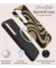 MIO MagSafe / Qi2 Samsung Galaxy S25 Hoesje Hard Shell Back Cover Swirl