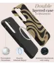 MIO MagSafe / Qi2 Samsung Galaxy S25 Ultra Hoesje Hard Shell Back Cover Swirl