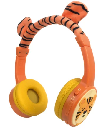 Mobilize Over Ear Kinder Koptelefoon Max. 85 dB Bluetooth/Aux Oranje Headsets