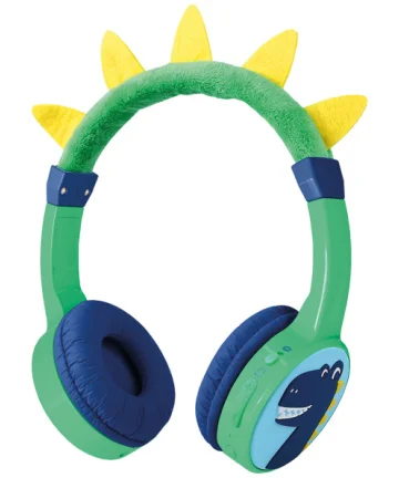 Mobilize Over Ear Kinder Koptelefoon Max. 85 dB Bluetooth/Aux Groen Headsets