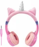 Mobilize Over Ear Kinder Koptelefoon Max. 85 dB Bluetooth/Aux Roze