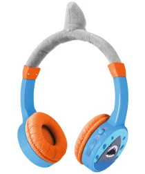 Mobilize Over Ear Kinder Koptelefoon Max. 85 dB Bluetooth/Aux Blauw afbeelding