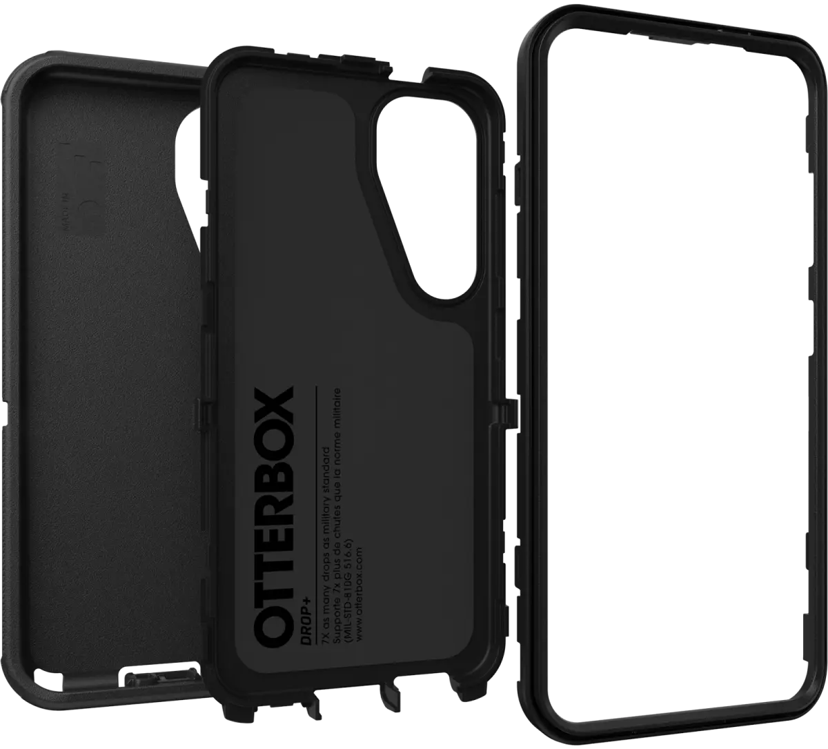 OtterBox Defender Samsung Galaxy S25 Hoesje Back Cover Zwart afbeelding 4