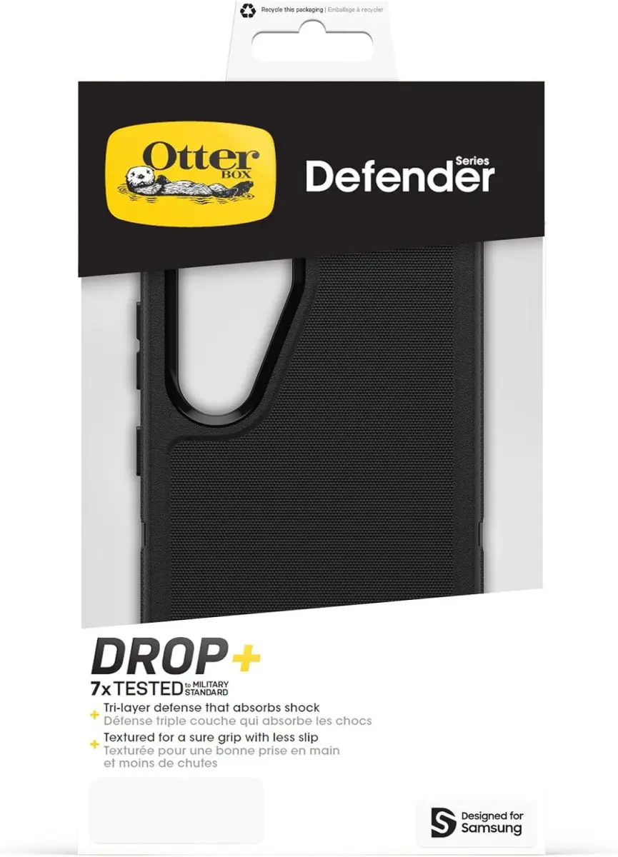 OtterBox Defender Samsung Galaxy S25 Hoesje Back Cover Zwart afbeelding 5