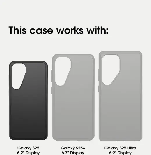 OtterBox Defender XT Magnet Samsung Galaxy S25 Hoesje MagSafe Back Cover Zwart afbeelding 6