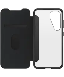 OtterBox React Folio Samsung Galaxy S25 Hoesje Book Case Zwart