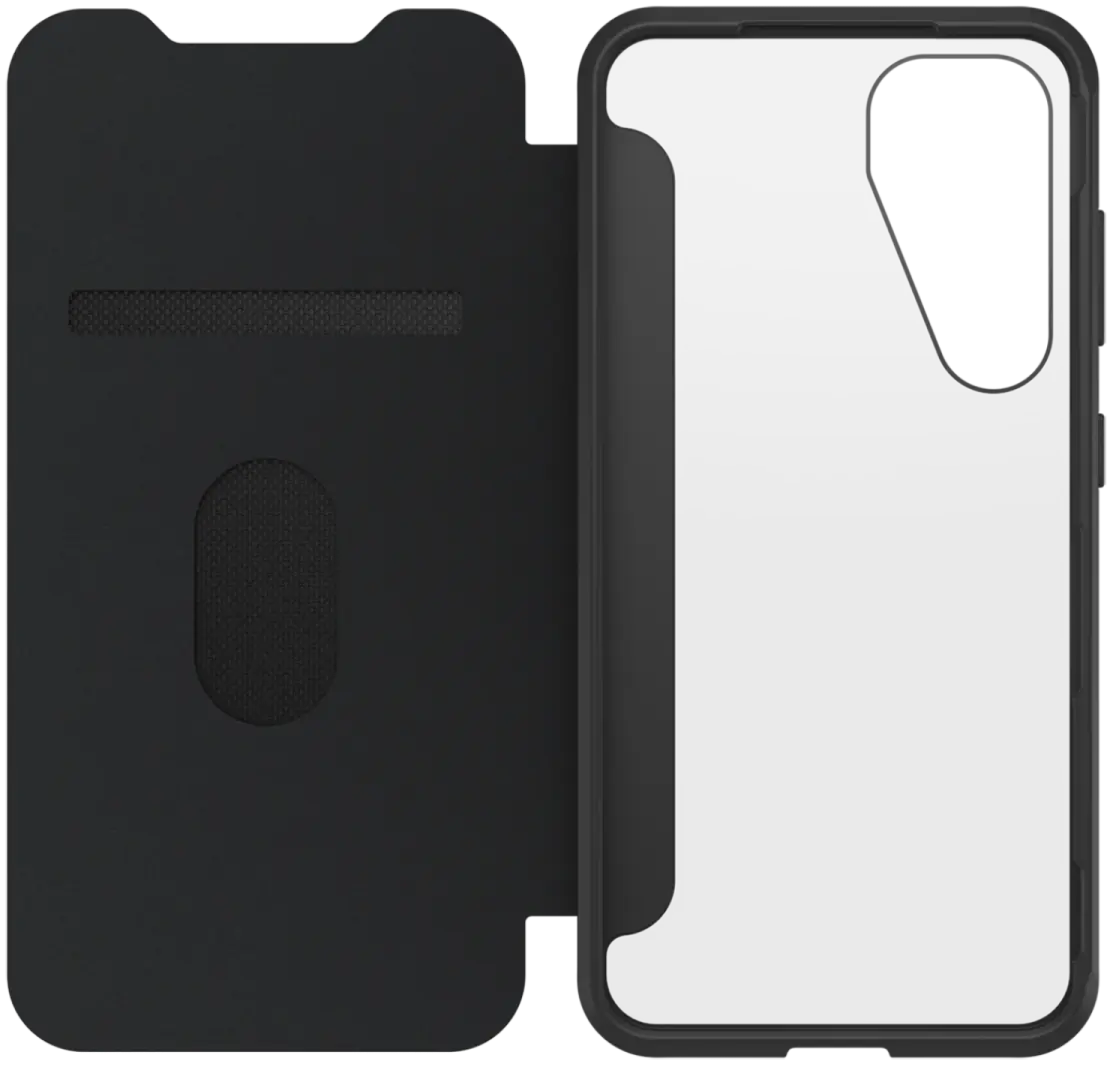 OtterBox React Folio Samsung Galaxy S25 Hoesje Book Case Zwart afbeelding 4