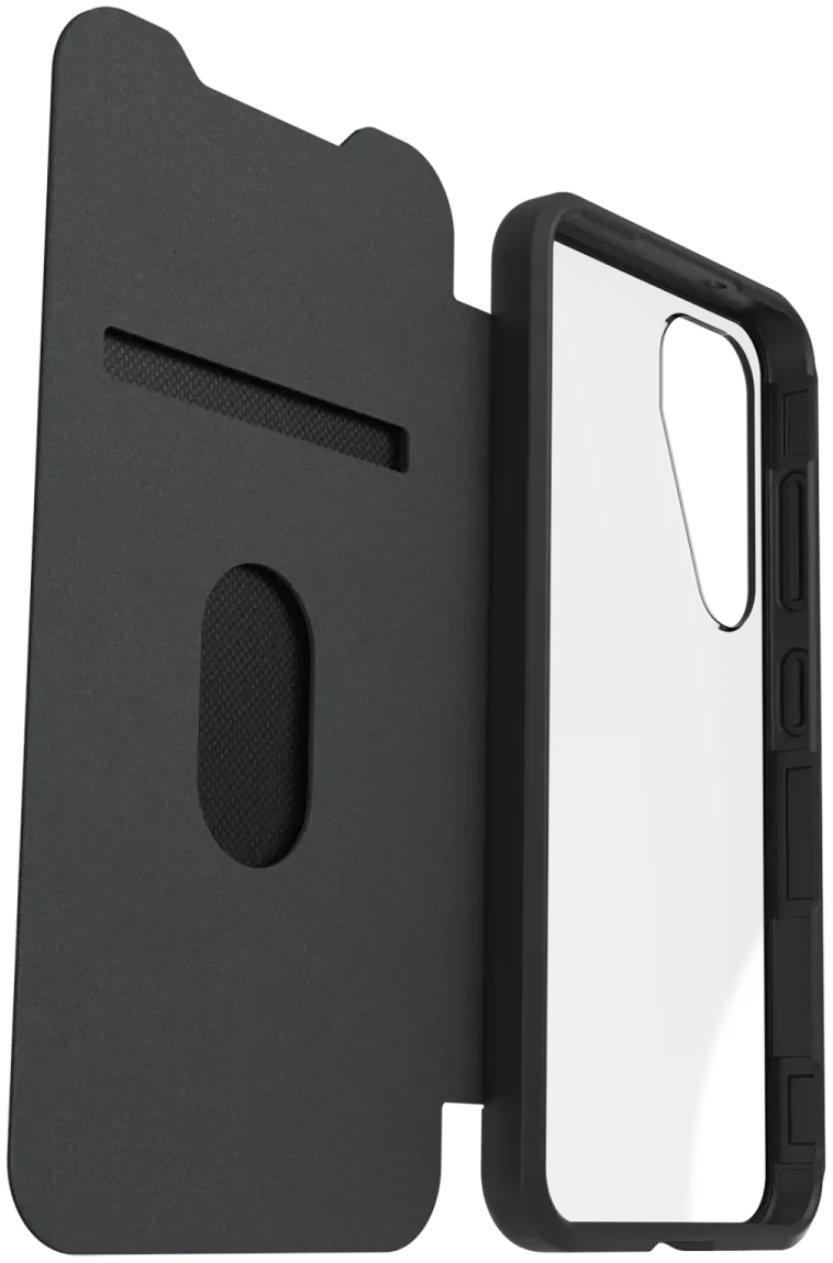 OtterBox React Folio Samsung Galaxy S25 Hoesje Book Case Zwart afbeelding 6
