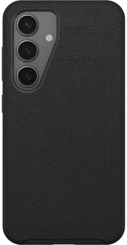 OtterBox Symmetry Cactus Leer Samsung Galaxy S25 Hoesje Back Cover Zwart afbeelding 1