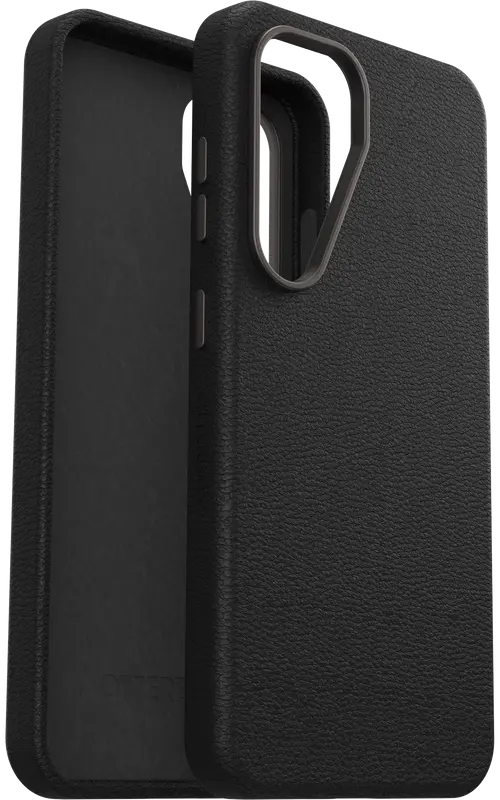 OtterBox Symmetry Cactus Leer Samsung Galaxy S25 Hoesje Back Cover Zwart afbeelding 2