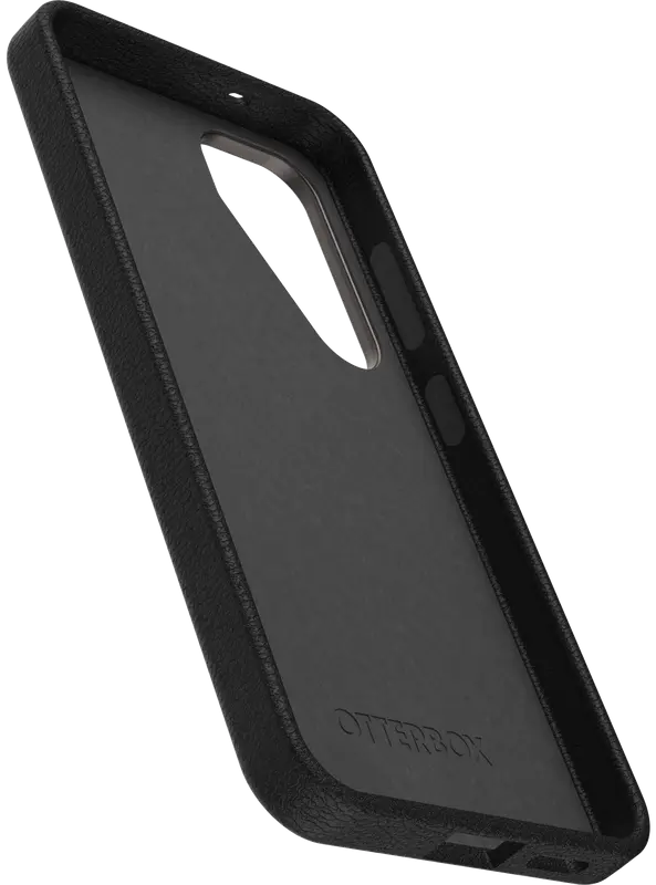 OtterBox Symmetry Cactus Leer Samsung Galaxy S25 Hoesje Back Cover Zwart afbeelding 4