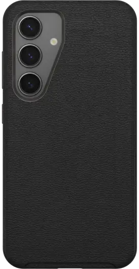 OtterBox Symmetry Cactus Leer Samsung Galaxy S25 Hoesje Back Cover Zwart afbeelding 1