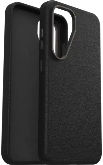 OtterBox Symmetry Cactus Leer Samsung Galaxy S25 Hoesje Back Cover Zwart afbeelding 2