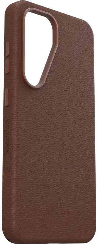 OtterBox Symmetry Cactus Leer Samsung Galaxy S25 Hoesje Back Cover Bruin afbeelding 3