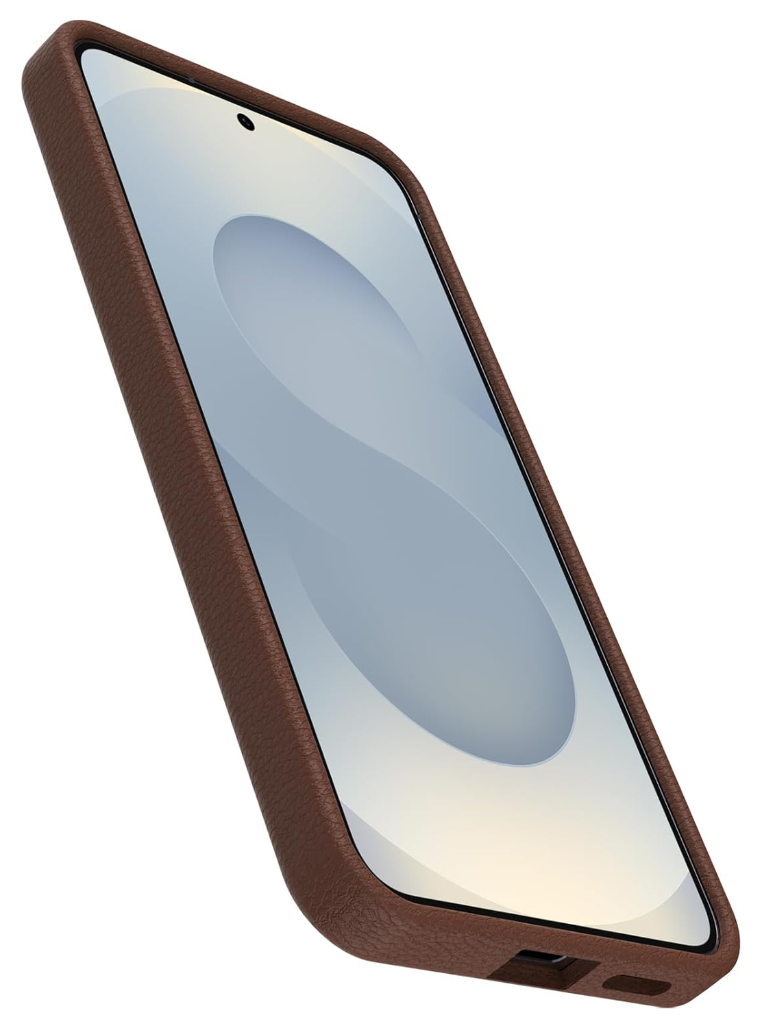 OtterBox Symmetry Cactus Leer Samsung Galaxy S25 Hoesje Back Cover Bruin afbeelding 7