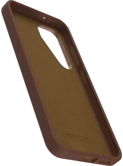 OtterBox Symmetry Cactus Leer Samsung Galaxy S25 Hoesje Back Cover Bruin afbeelding 4