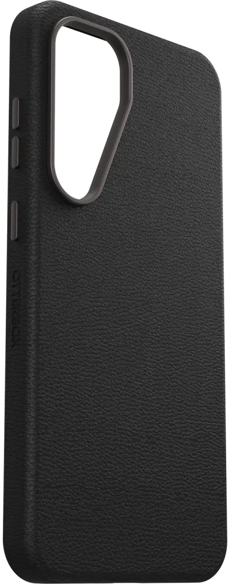 OtterBox Symmetry Cactus Leer Samsung Galaxy S25 Plus Hoesje Back Cover Zwart afbeelding 3