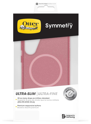 OtterBox Symmetry Samsung Galaxy S25 Plus Hoesje MagSafe Back Cover Roze afbeelding 6