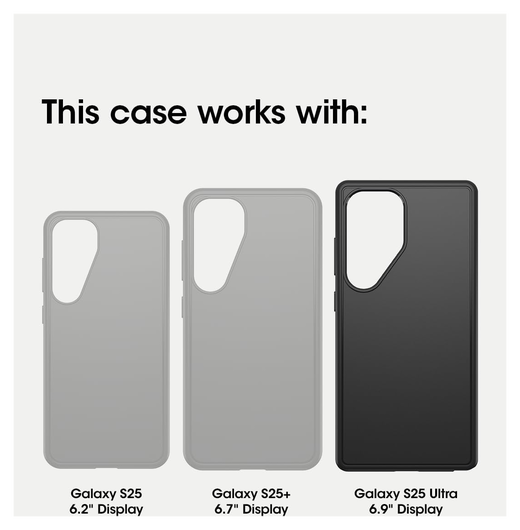 OtterBox Defender XT Samsung Galaxy S25 Ultra Hoesje MagSafe Back Cover Zwart afbeelding 4