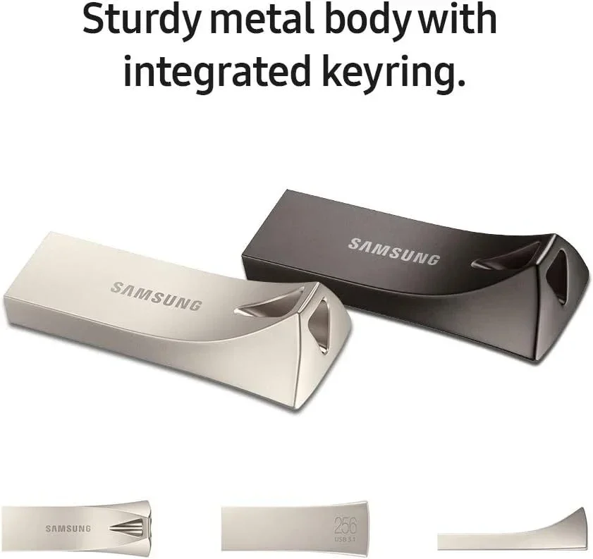Samsung BAR Plus USB Stick 64GB USB 3.1 Zilver afbeelding 3
