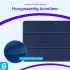 Apple iPad 10.2 (2019/2020/2021) Hoes Luxe Tri-Fold Book Case Kunst Leer Blauw afbeelding 7