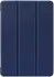 Apple iPad 10.2 (2019/2020/2021) Hoes Luxe Tri-Fold Book Case Kunst Leer Blauw afbeelding 9