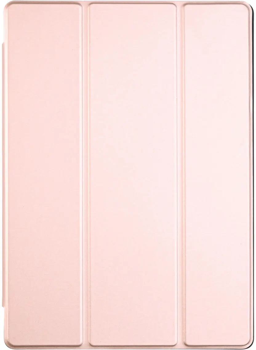 Samsung Galaxy Tab A8 Hoes Luxe Tri-Fold Book Case Kunst Leer Roze afbeelding 8
