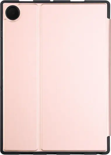 Samsung Galaxy Tab A8 Hoes Luxe Tri-Fold Book Case Kunst Leer Roze afbeelding 9