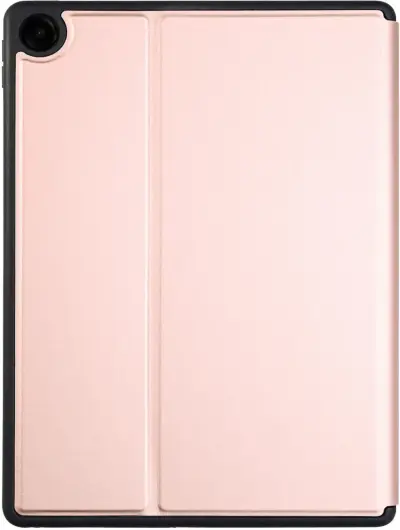 Samsung Galaxy Tab A9 Hoes Luxe Tri-Fold Book Case Kunst Leer Roze afbeelding 8
