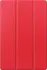 Samsung Galaxy Tab S10+/S9+/S9 FE+ Hoes Luxe Tri-Fold Book Case Kunst Leer Rood afbeelding 9