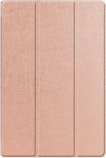 Samsung Galaxy Tab S10+/S9+/S9 FE+ Hoes Luxe Tri-Fold Book Case Kunst Leer Roze afbeelding 9