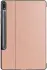 Samsung Galaxy Tab S10+/S9+/S9 FE+ Hoes Luxe Tri-Fold Book Case Kunst Leer Roze afbeelding 8