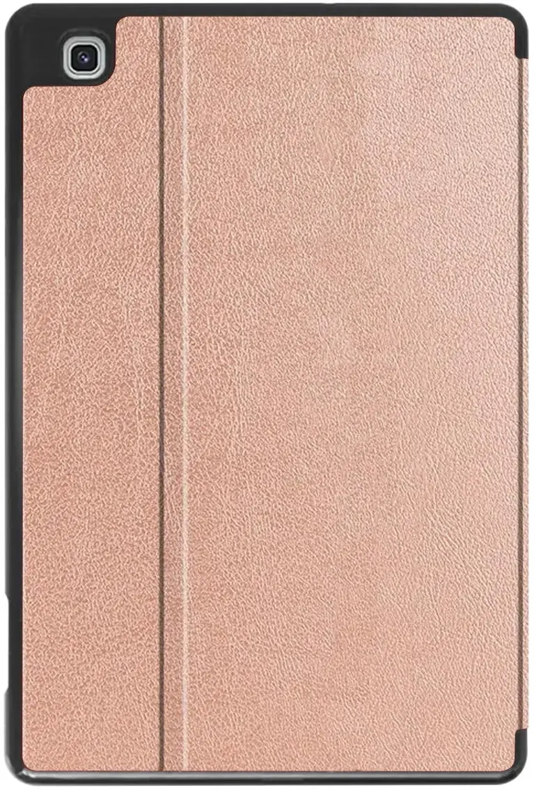 Samsung Galaxy Tab S6 Lite Hoes Luxe Tri-Fold Book Case Kunst Leer Roze afbeelding 8