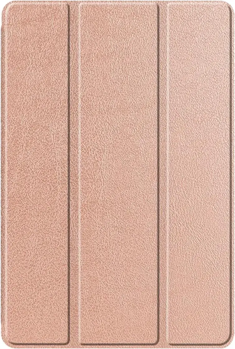 Samsung Galaxy Tab S6 Lite Hoes Luxe Tri-Fold Book Case Kunst Leer Roze afbeelding 9