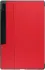 Samsung Galaxy Tab S8+/S7+/S7 FE Hoes Luxe Tri-Fold Book Case Kunst Leer Rood afbeelding 8