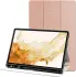 Samsung Galaxy Tab S8+/S7+/S7 FE Hoes Luxe Tri-Fold Book Case Kunst Leer Roze