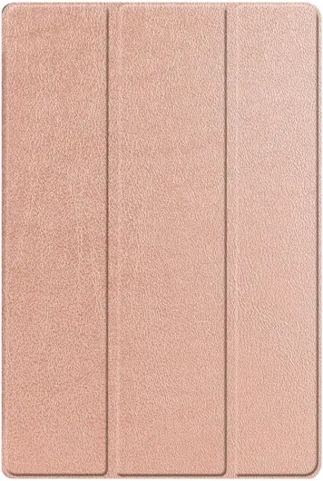 Samsung Galaxy Tab S9 / S9 FE Hoes Luxe Tri-Fold Book Case Kunst Leer Roze afbeelding 9