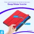 OnePlus Pad Go/Oppo Pad Neo/Air 2 Hoes Luxe Tri-Fold Book Case Kunst Leer Rood afbeelding 7