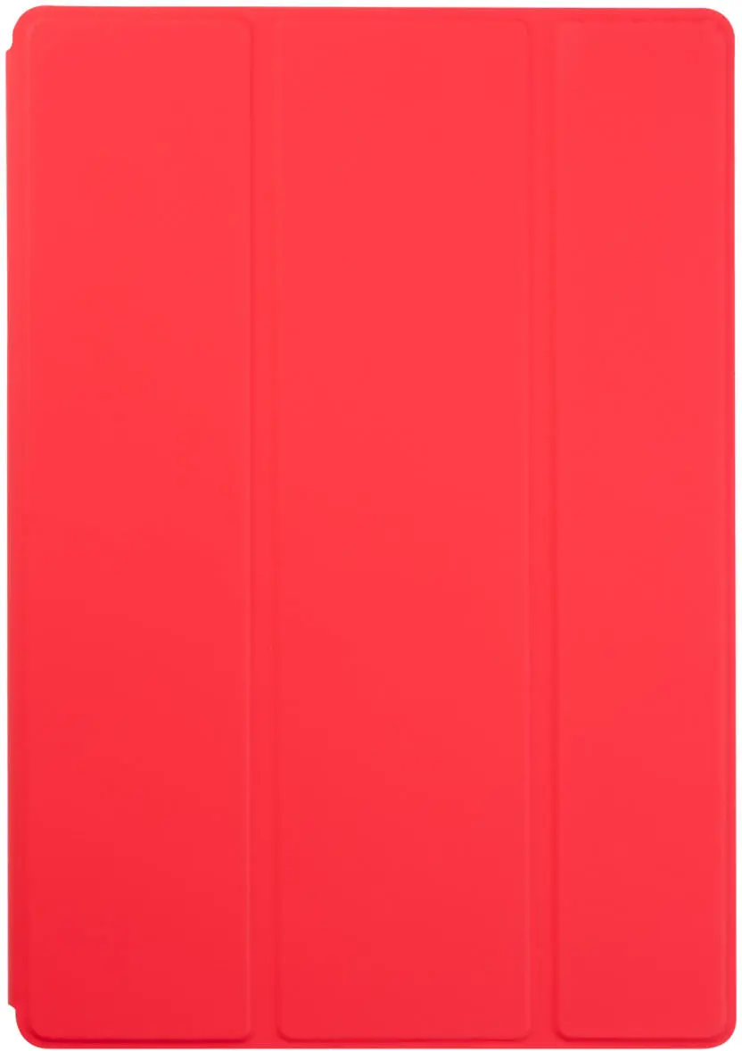 Lenovo Tab M10 Gen 3 Hoes Luxe Tri-Fold Book Case Kunst Leer Rood afbeelding 9