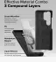 Ringke Silicone Samsung Galaxy S25 Ultra Hoesje MagSafe / Qi2 Back Cover Zwart afbeelding 8