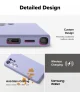 Ringke Silicone Samsung Galaxy S25 Ultra Hoesje MagSafe / Qi2 Back Cover Paars