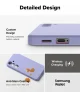 Ringke Silicone Samsung Galaxy S25 Plus Hoesje MagSafe / Qi2 Back Cover Paars